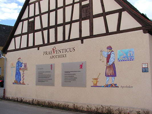 Auftragsarbeiten Wandmalerei